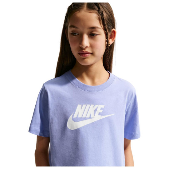 Nike Παιδική κοντομάνικη μπλούζα Sportswear Futura Cropped T-Shirt